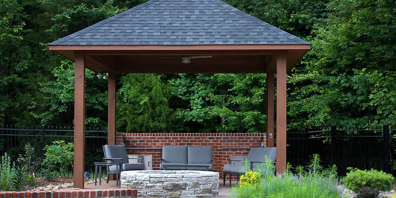 Outdoor Rooms in Winston-Salem, North Carolina