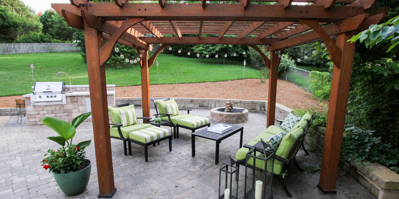 Outdoor Rooms & Fire Features in Clemmons, North Carolina