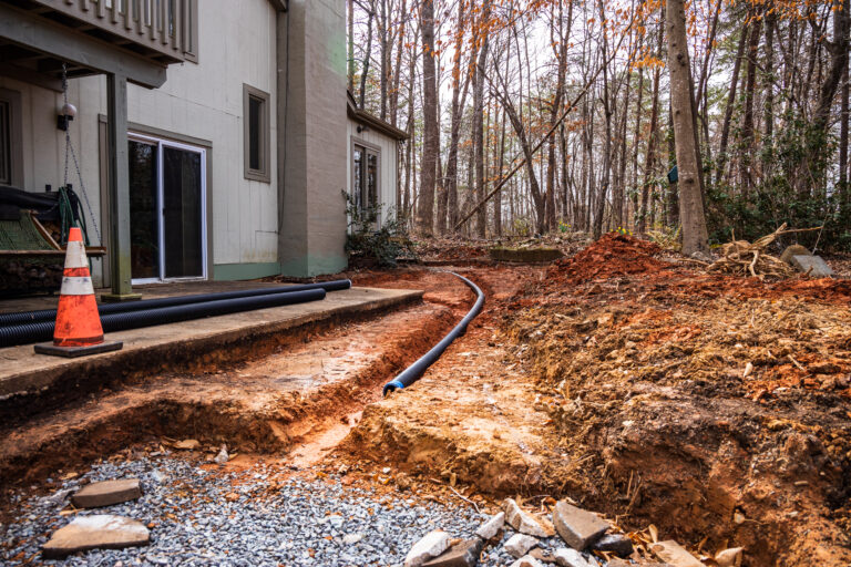 landscape drainage solutions